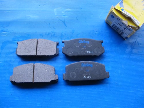 Plaquettes freins avant - plaquettes,