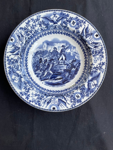 Ancien porcelaine murale - porcelaine,