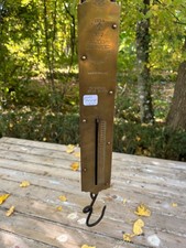 Ancien pèse bagage en laiton