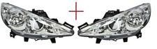 2X PHARE FEUX AVANT D+G ÉLECTRIQUE + MOTEUR POUR PEUGEOT 207 SW CC 2006-2013