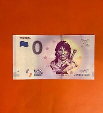 BILLET 0 EURO ROSINSKI VAN HAMME THORGAL 2018 ETAT NEUF