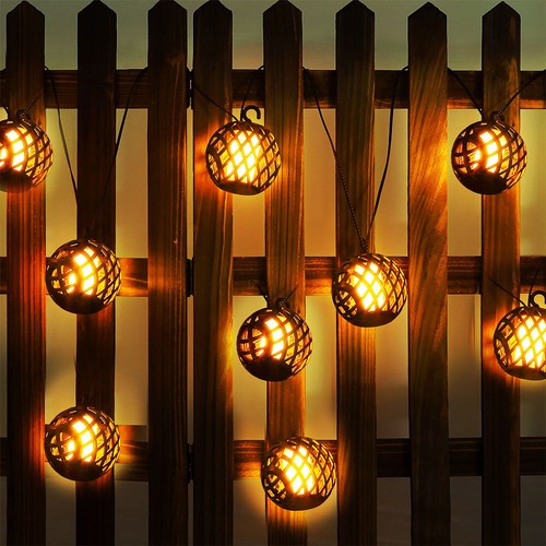 Guirlande lumineuse solaire - guirlande,