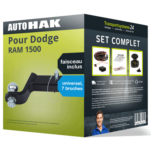 Attelage pour dodge ram 1500 - attelage,
