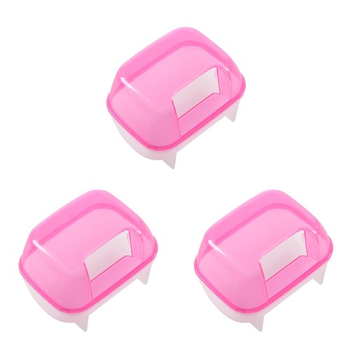 Rose blanc petits hamsters - 3x,
