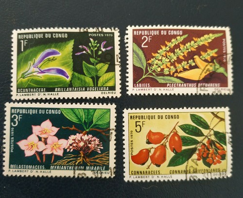 Congo 1970 flora and - "flora,