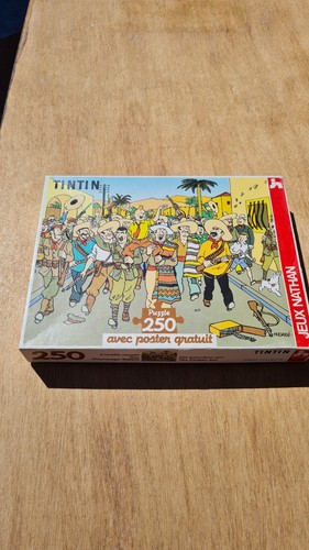 Puzzle tintin 250 pièces - puzzle,