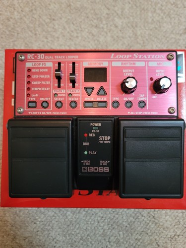 Boss dual track looper - track,