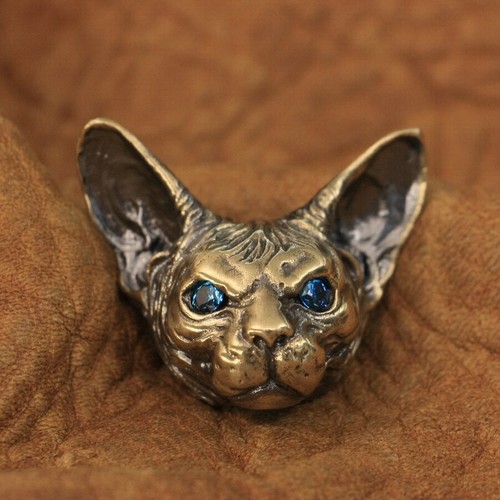 Good details blue - eyes, brass