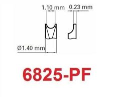 Bergeon 6825-FF 1 X Fourchette de rechange réversible standard, Ø 1.40 / 1.10 mm