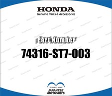 Moulure de toit gauche Honda