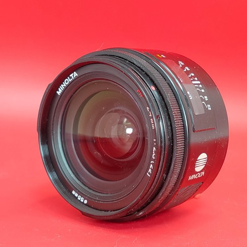 Objectif grand angle minolta - grand,