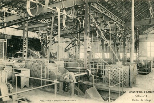 Carte montceau les mines - les,
