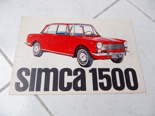 Simca 1500 1300 - , 1964
