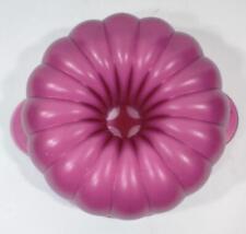 New TUPPERWARE Micro Plus BUNDT PAN 3 quart Purple Microwave Cake Jello Mold