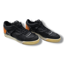 Alexander McQueen X PUMA Leather Move Femme Lo Gold Black Sneaker Sz 9 Italy