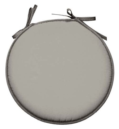 Coussin chaise rond gris - de,