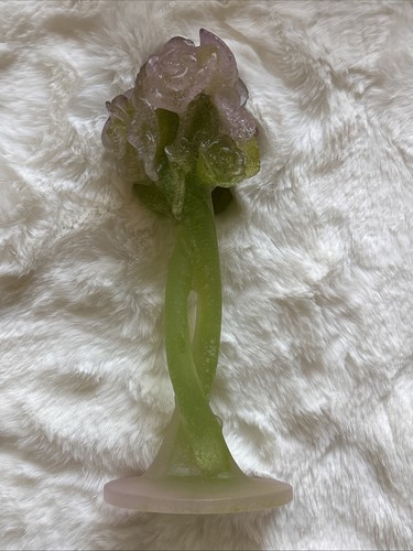 Daum pate verre - de, candle