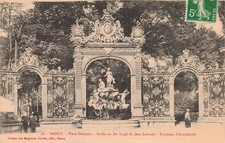 54 NANCY PLACE STANISLAS JEAN LAMOUR WROUGHT IRON GRILLE