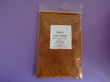 EPICES POUR KEBAB 25 g" mélange  fait maison composé de plus de 10 épices "