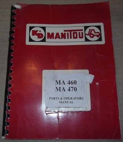 Manitou 460 470 chariot - manitou, ma-460