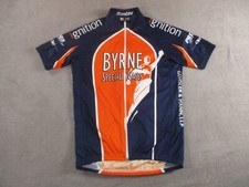 Santini Cycling Jersey Men Large 48 Blue Byrne Speacilty Gas Jet City Velo