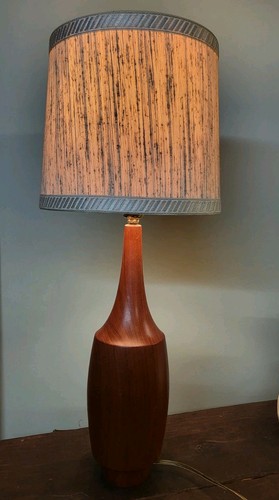 Lampe teck danoise esa - teck, made