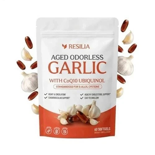 Resilia garlic extract 600mg - resilia,