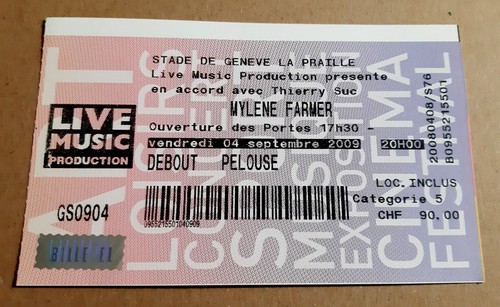 Ticket billet stub - stub, place