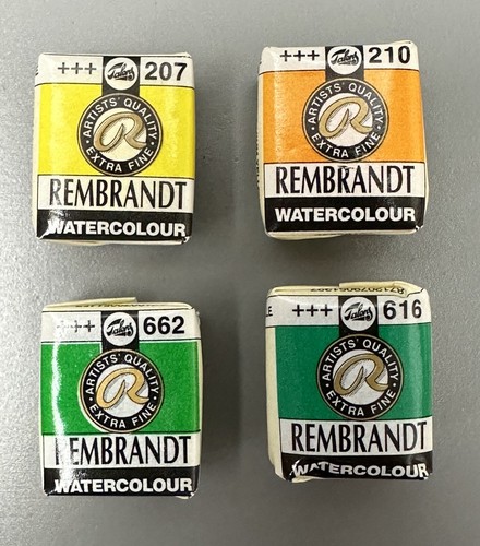 Rembrandt watercolor set four - rembrandt, set:
