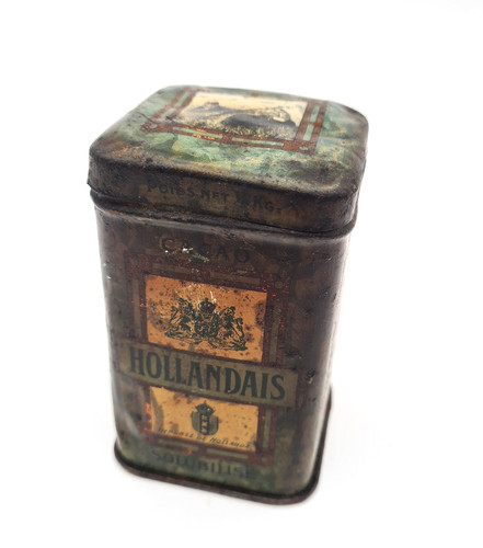 Ancienne boîte publicitaire - boîte,