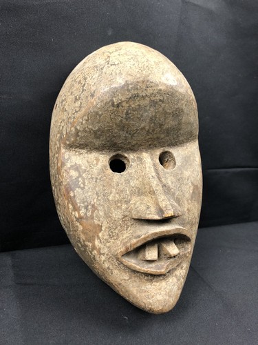 Masque ethnique bois - ,