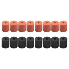 Pack de 16 colonnes de nivellement en caoutchouc synth??tique con?ues pour des