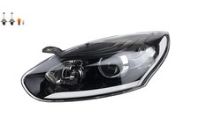 Phare Avant Compatible Avec Renault Megane III 01/14 - Gauche Avec Ampoule