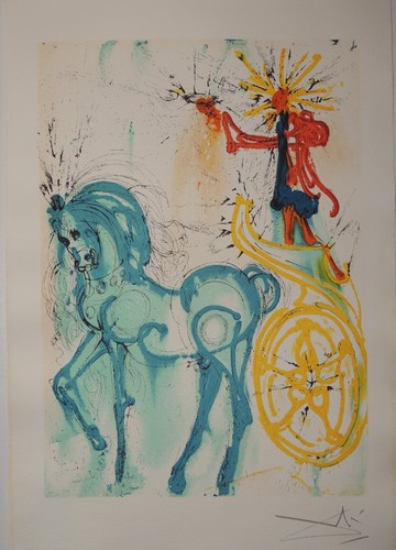 Salvador dali les chevaux - les,
