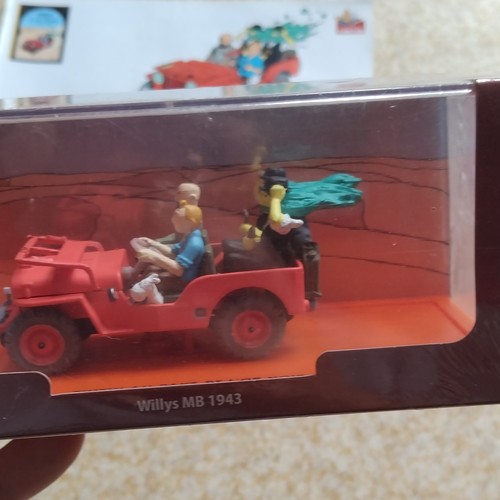 Willys 1943 rouge tintin - 1943,