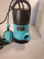Sump Pump 1HP 3700GPH Submersible Clean/Dirty Water Pump W/Auto Float *read Desc