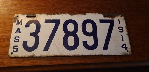 Plaque immatriculation