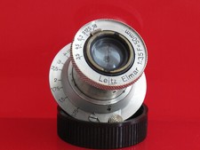 Leica 50mm f:3.5 Elmar in Nickel finish, NO serial number, US SELLER "LQQK"