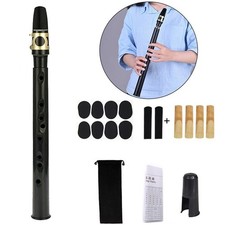 Saxophone de poche miniature avec étui parfait pour apprendre et pratiquer