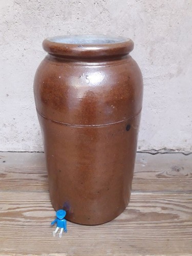 Grand pot grès terre - grès,