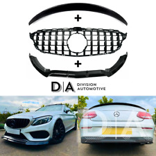 BODYKIT FOR MERCEDES C CLASS A205 C205 COUPE SPOILER SPLITTER PANAMERICANA GRILL