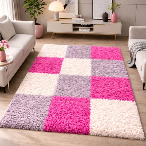 Tapis shaggy moelleux poils - moelleux, à