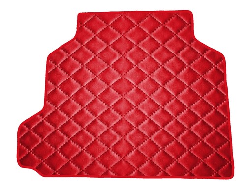 Matelassé cuir éco rouge - éco,
