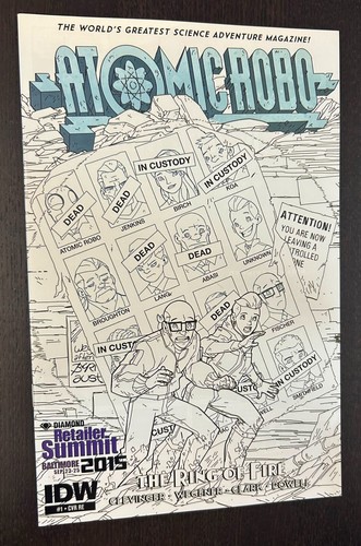 Atomic robo idw comics - (idw,