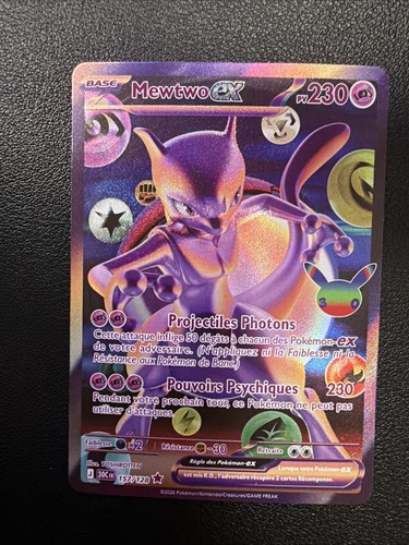 Carte pokémon jcc mewtwo - pokémon, mewtwo-ex