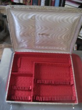 ++"546.13"  ECRIN VIDE POUR MENAGERE 37 COUVERTS  EN METAL ARGENTE F.  FRIONNET