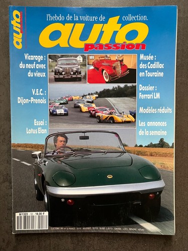 Auto passion lotus - passion, elan