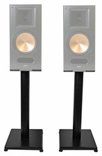Pair Black 21” Steel Speaker