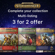 Warhammer Stormbringer Magazine - Multi listing - 3 for 2 - No Models