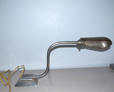 Antique 1960 Industrial Workshop Desk Lamp